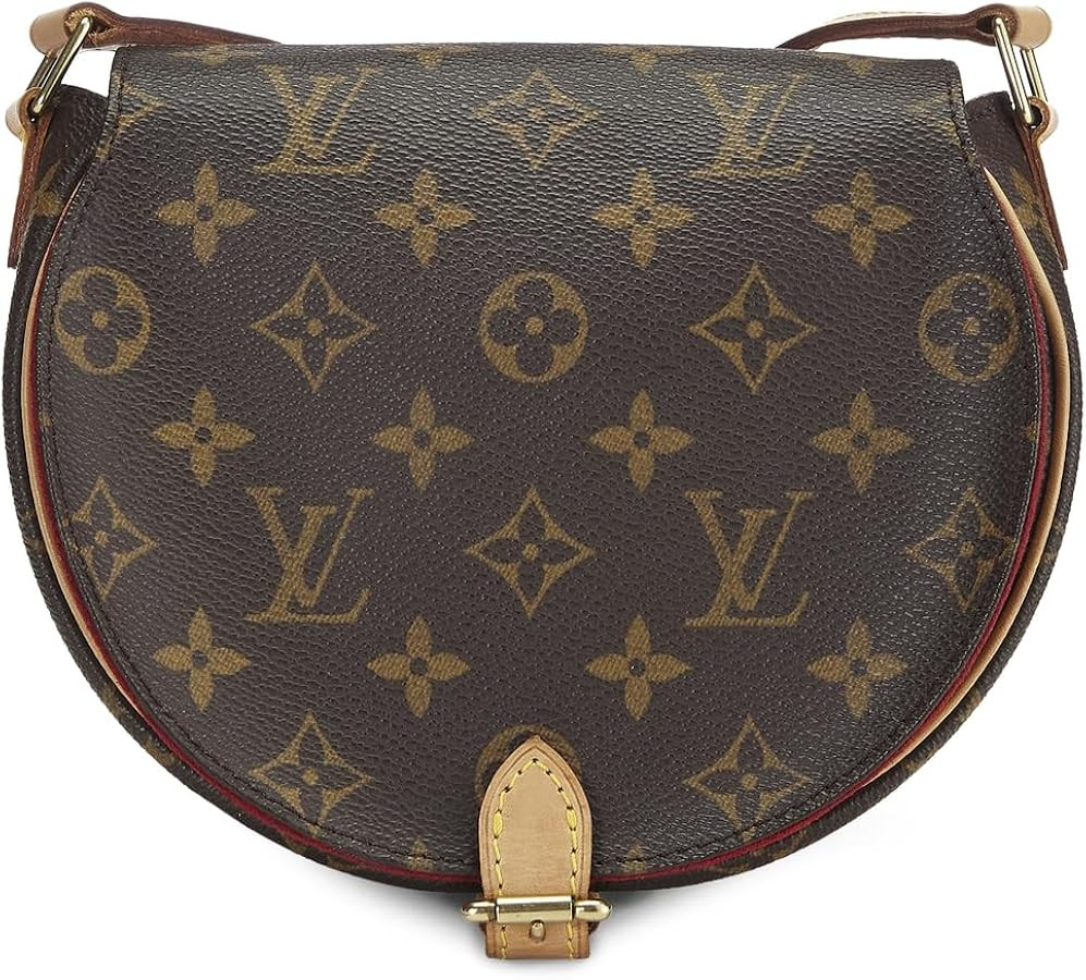 WHAT GOES AROUND COMES AROUND Women's Pre-Loved Louis Vuitton Monogram Tambourine Shoulder Bag | Amazon (US)