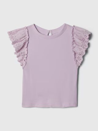 babyGap Eyelet Rib T-Shirt | Gap (US)