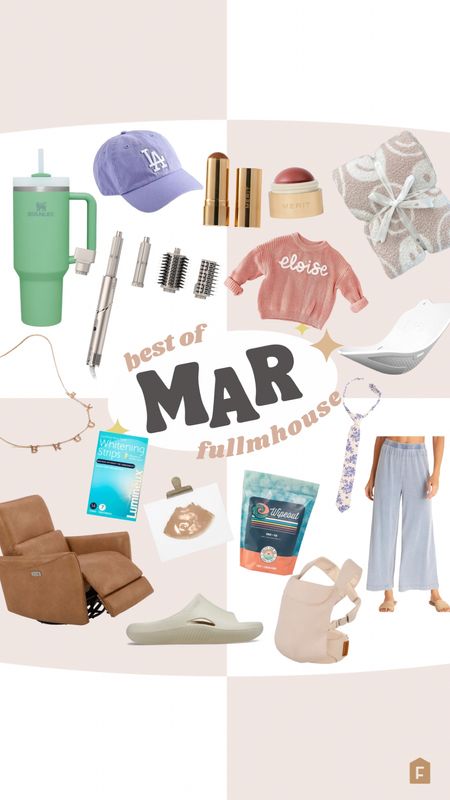 All our March faves! There’s more links over on the blog - fullmhouse.com!