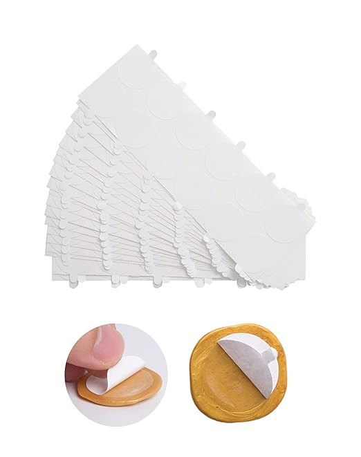 420PCS Double Sided Adhesive Dots for Wax Seal Stamp kit, 1inch Adhesive Wax Seal Backing for Wax... | Amazon (US)