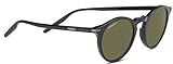 Serengetti Sport Sunglasses Raffaele Acetate Shiny Black Mineral 555Nm | Amazon (US)