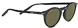 Serengetti Sport Sunglasses Raffaele Acetate Shiny Black Mineral 555Nm | Amazon (US)
