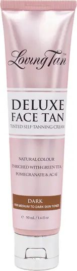 Loving Tan Deluxe Face Tan Tinted Self-Tanning Cream | Nordstrom | Nordstrom