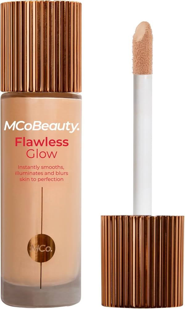 MCoBeauty Flawless Glow Luminous Skin Filter, 4 Medium, Healthy Glow with Natural Radiance, Vegan... | Amazon (US)