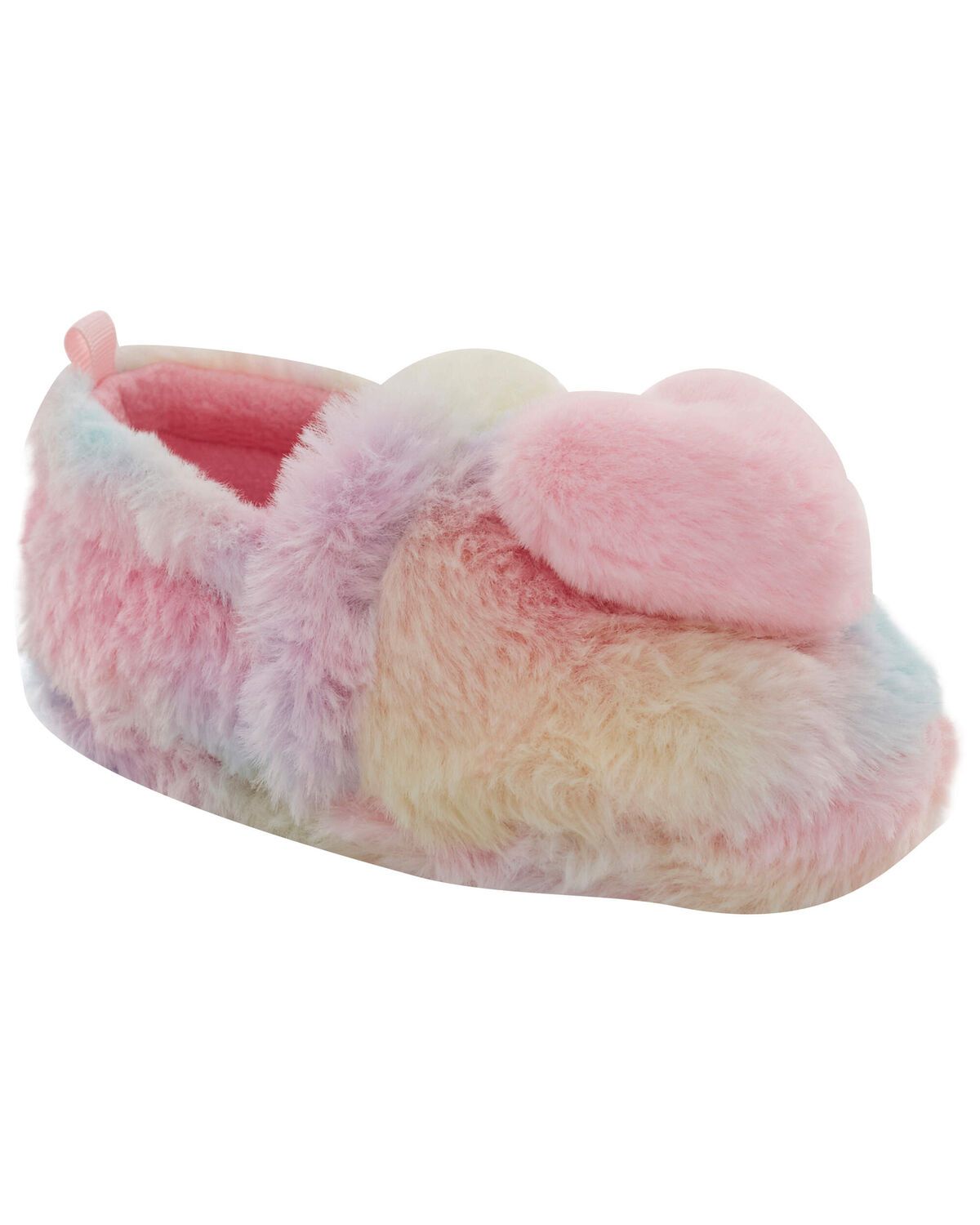 Rainbow Heart Faux Fur Loafer Slippers - Carter's | Carter's | Carter's