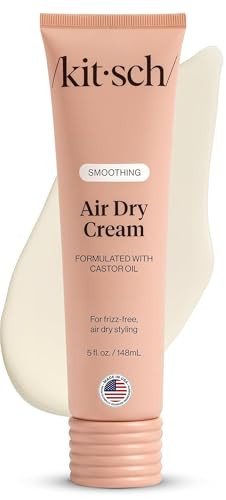 Kitsch Smoothing Air Dry Cream – With Castor Oil & Coconut Oil - 5 oz | Amazon (US)