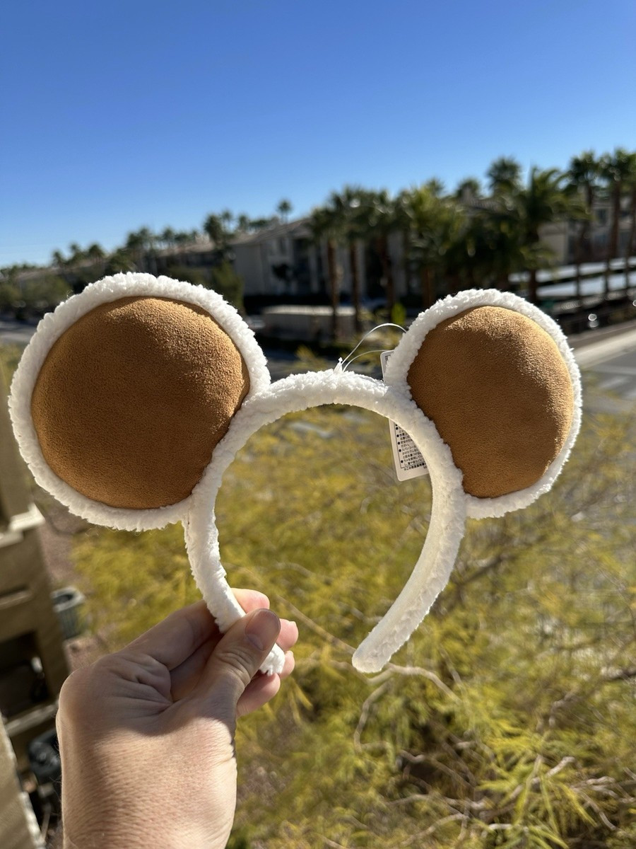 New Tokyo Disney Resort 2025 Mickey Mouse Sherpa & Suede Ears Headband | eBay US