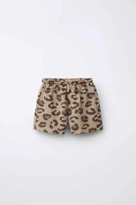 SHORT ANIMAL PRINT | Zara US