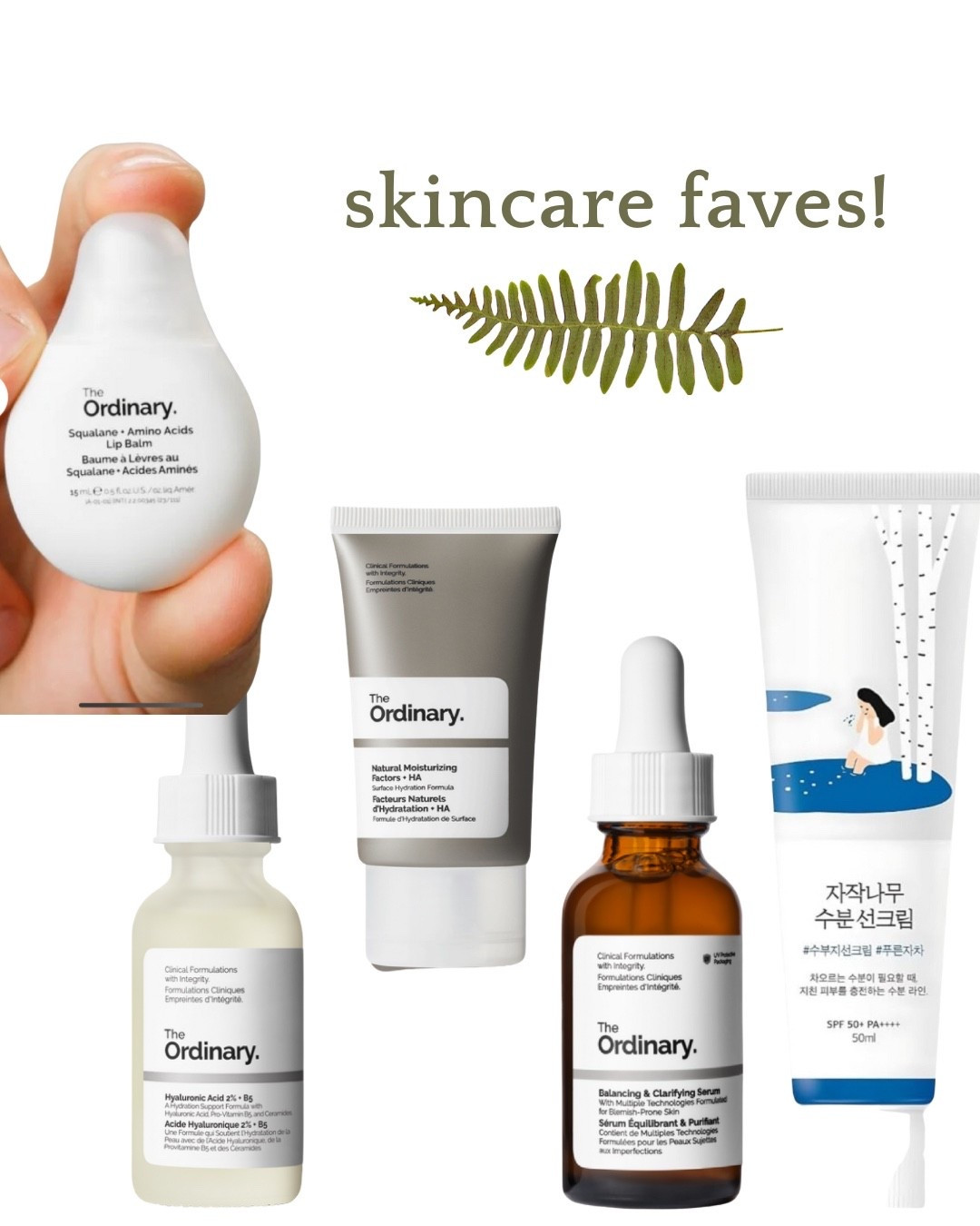 My current skincare routine! Loving all of these 