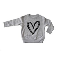 Heart | Love Valentines Day Toddler Sweatshirt Boy Girl 2T 3T 4T Shirt V-Day Minimalist | Etsy (US)