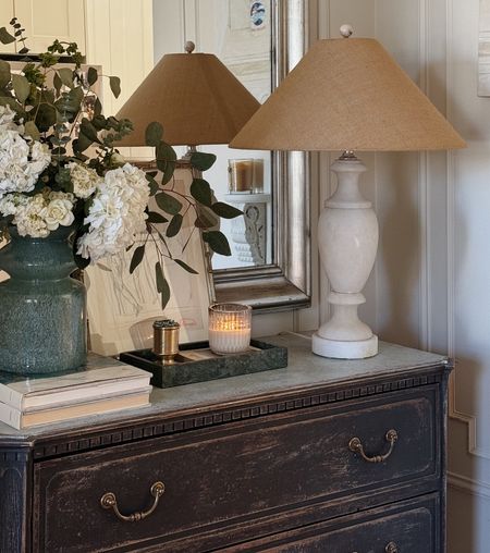 Vintage alabaster and marble lamps 

#LTKstyletip #LTKhome