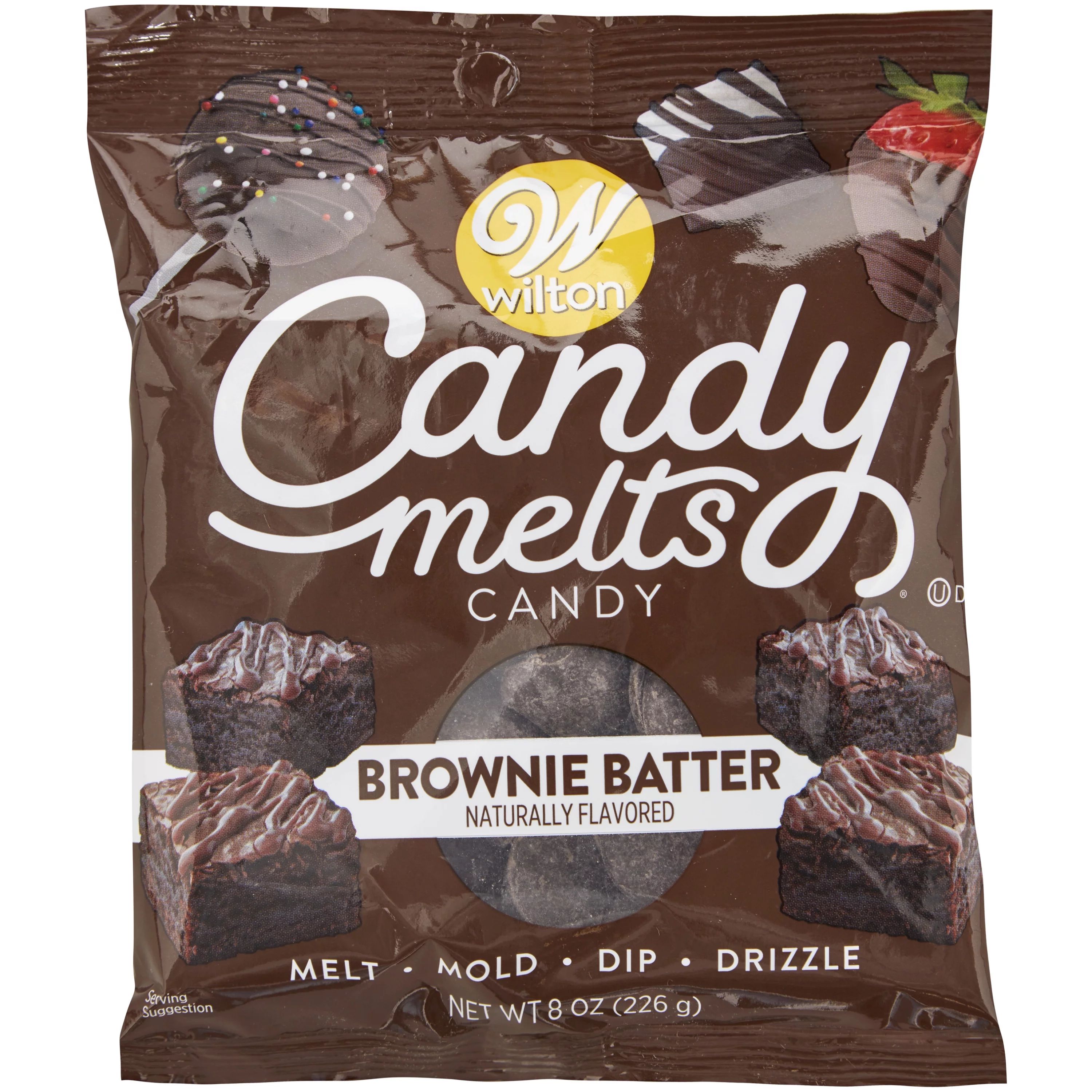 Wilton Brownie Batter-Flavored Candy Melts® Candy Wafers, 8 oz. | Walmart (US)