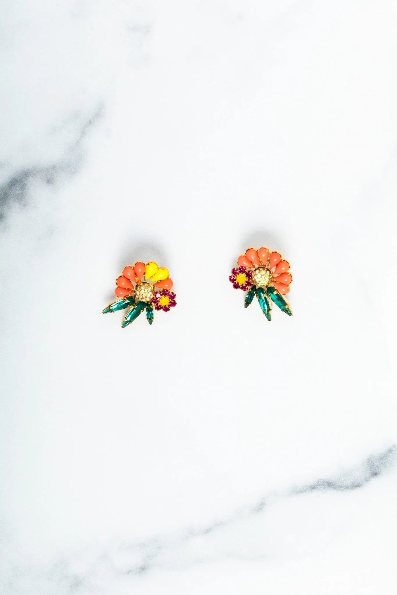 Rosette Earrings | Elizabeth Cole Jewelry