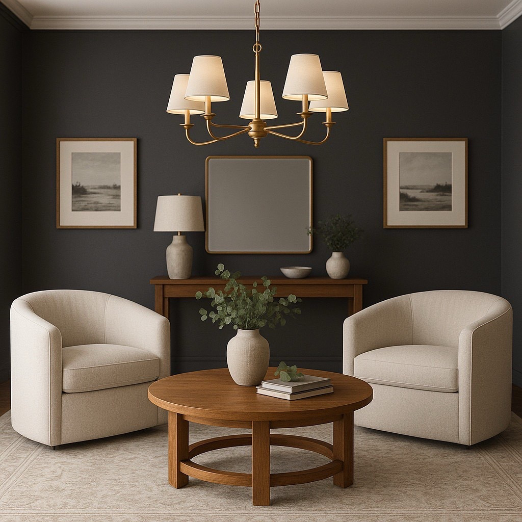 I am loving this color combo of Sherwin-Williams Peppercorn walls, soft linen chairs, and a warm wood table. It's such a timeless and luxurious look! #peppercorn #loungechairs #accentchairs #woodentable #coffeetable #sherwinwilliams #homedesign #paintsample #paintcolors



#LTKFindsUnder100 #LTKmomlife #LTKHome