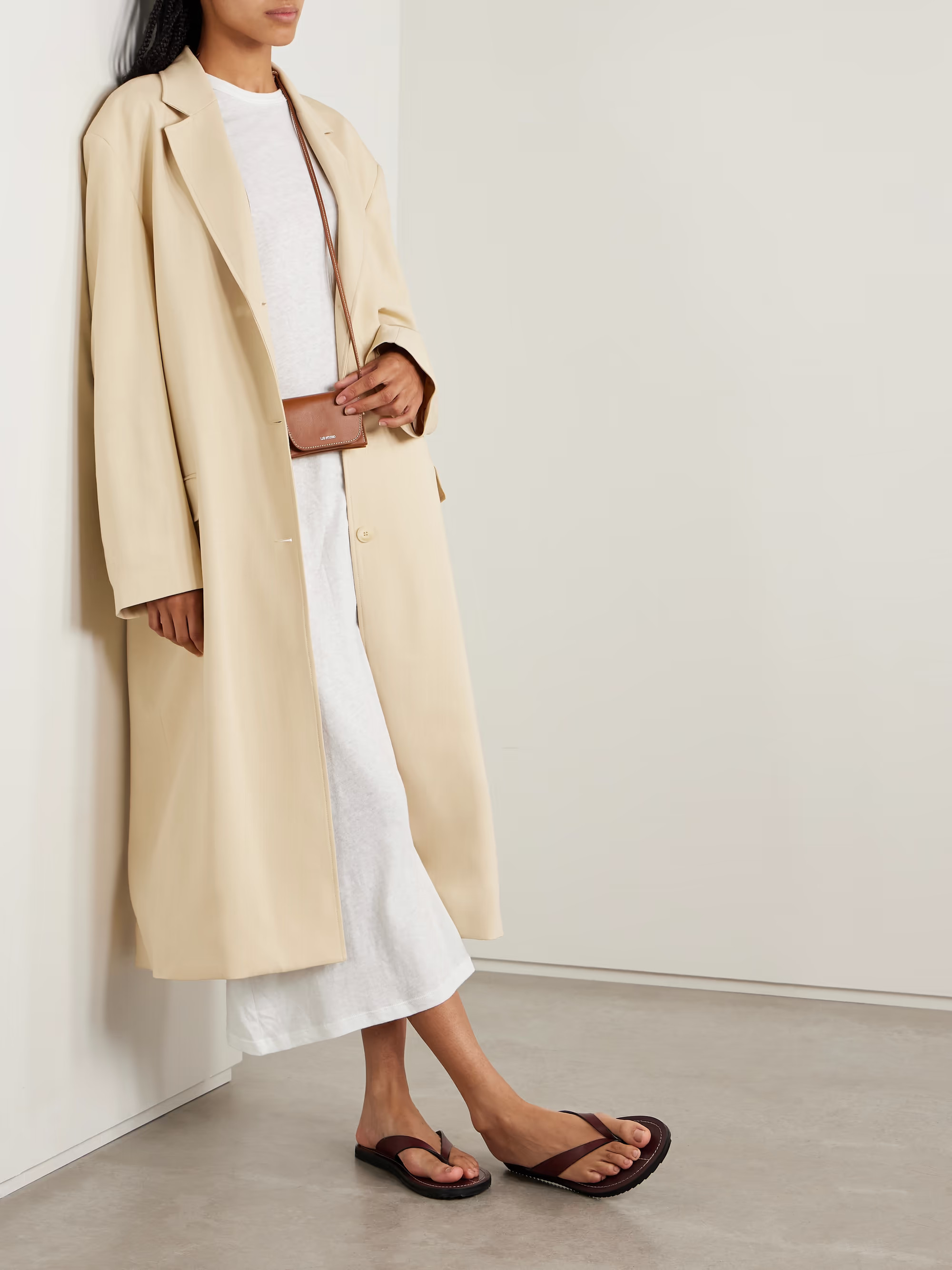 Tribeca oversized woven coat | NET-A-PORTER (US)