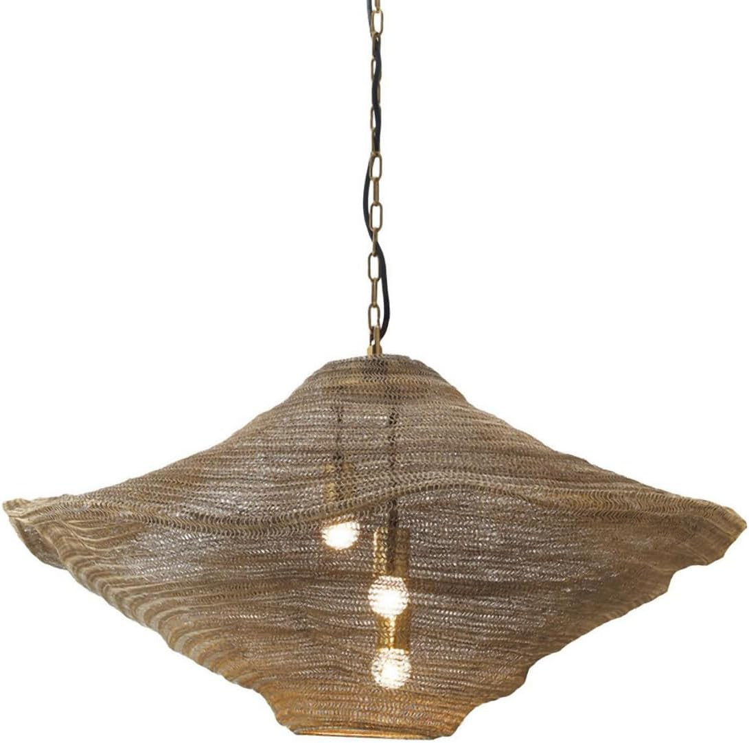 Metropolitan N1764-752 Marseille Pendant, 3-Light 120 Total Watts, Brass Antique | Amazon (US)