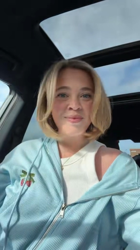 Comfy but Cute Outfit of the Day 🩵🩵 Matching Set is from The Mayfair Group and is no longer available but I linked a similar one that I LOVE and own in multiple colors. Size 10 | M\L | 5’3” 

#LTKootd