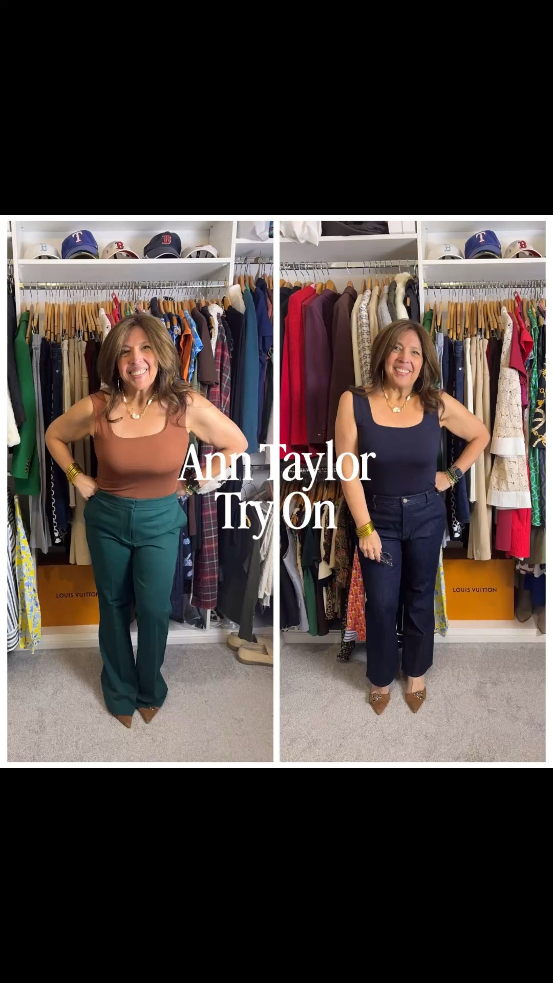 Trying on a few items from Ann Taylor. You never know if it’s going to be a hit or a miss. 
What do you think? 🤔 
Tried on the 
Square Neck Tank 
Stretch Trouser Pants  
Cropped Bootcut Jeans
Size L and 14. 
I’m Elisa, a wardrobe stylist, founder of Turnkey Style, and author of The Style Advantage: I Say What HR Can’t. I work with professionals and corporate teams to help them show up authentically, on brand, and with confidence. I’m also a mom of two grown boys, a wife, a post-menopausal woman in business, 5’4”, a size 14/16 on the bottom and L on top. I’ve been everything from a size 10–18+, which is why fit, function, and real life always come first.


#LTKSaleAlert #LTKPlusSize #LTKWorkwear