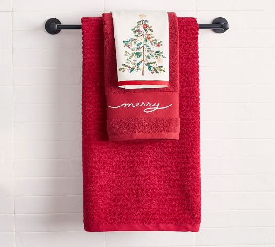 Christmas In The Country Guest Towels - Set of 2 | Pottery Barn (US)