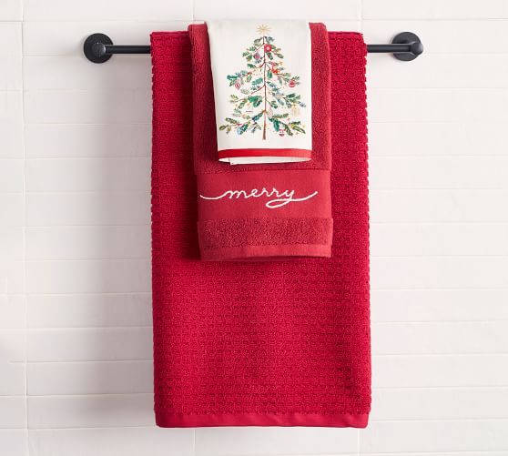 Christmas In The Country Guest Towels - Set of 2 | Pottery Barn (US)