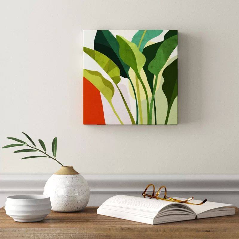 'Tropica I' Wrapped Canvas Painting on Canvas | Wayfair North America