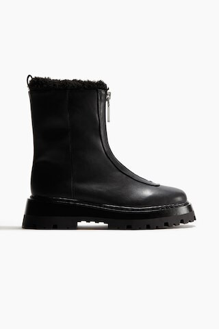 H & M - Boots mit Warmfutter - Schwarz - Damen | H&M (DE, AT, CH, NL, FI)