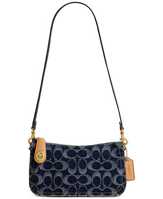 Penn Denim Shoulder Bag | Macy's