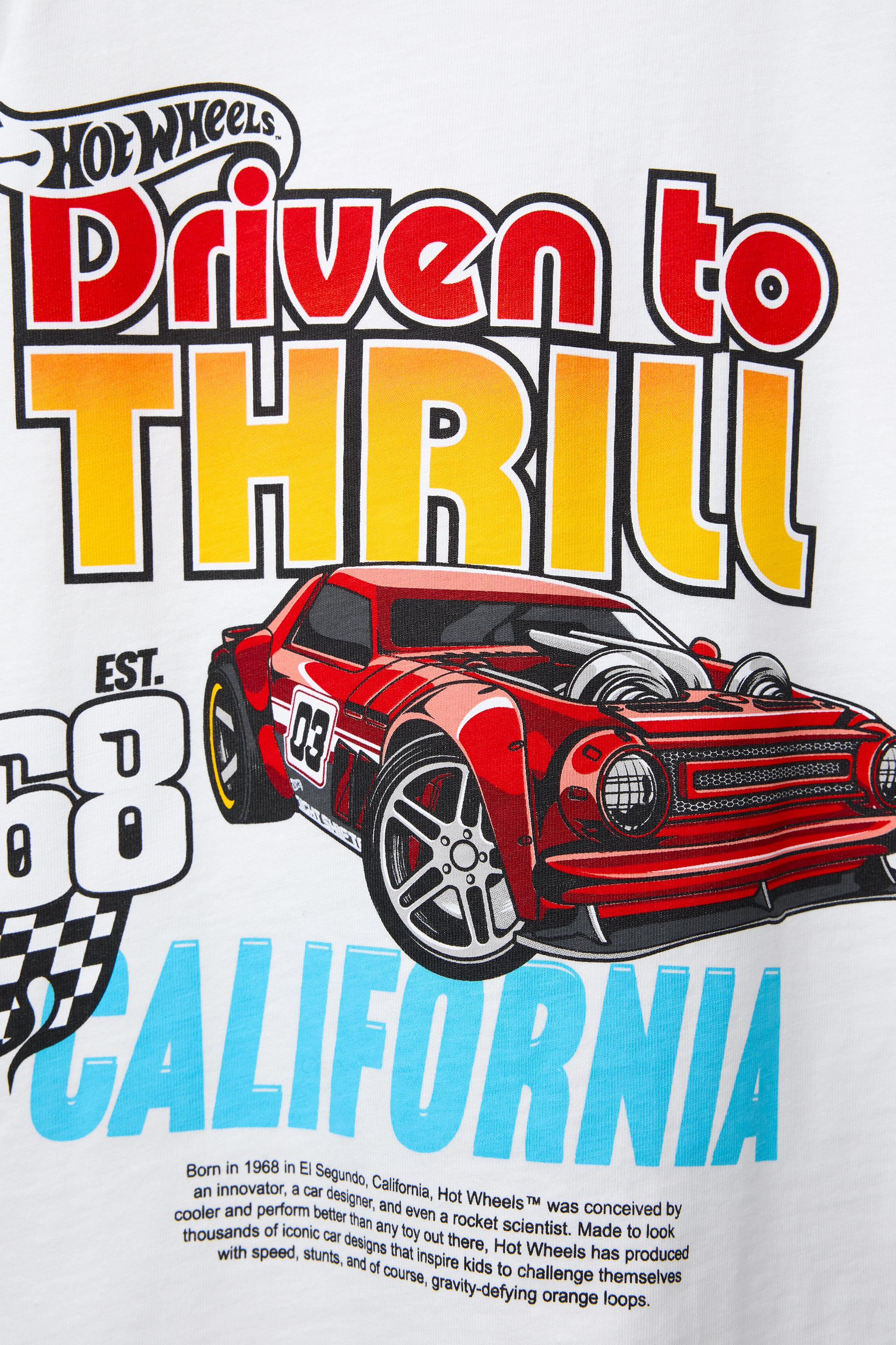 HOT WHEELS™ MATTEL PRINTED T-SHIRT | Zara US