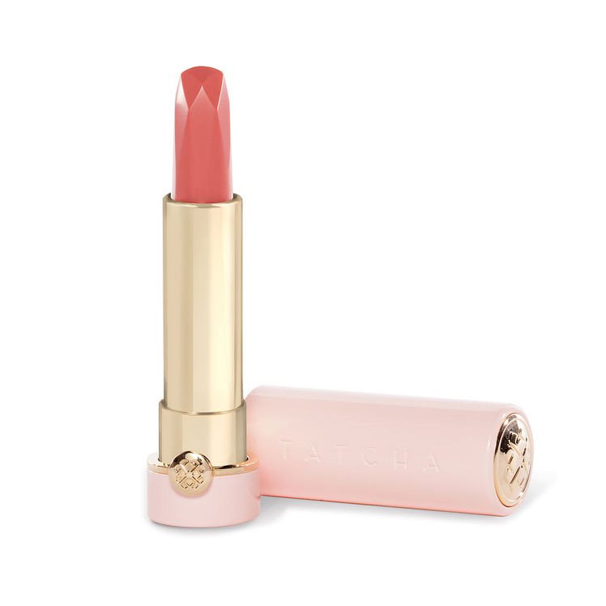 Tatcha Cherry Blossom Silk Lipstick Give Lips A Pink Blush, Creamy Sheen | Tatcha