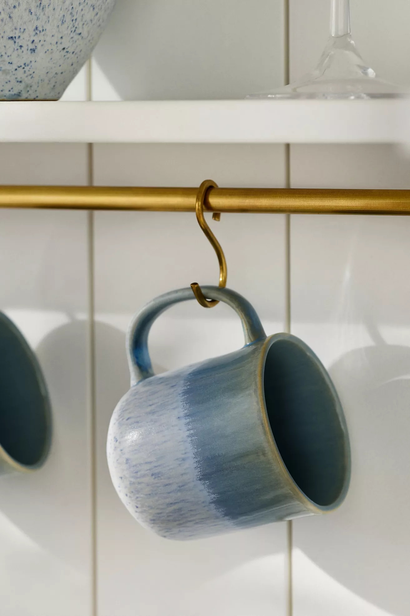 Jasper Portuguese Reactive Stoneware Mugs, Set of 4 | Anthropologie (US)