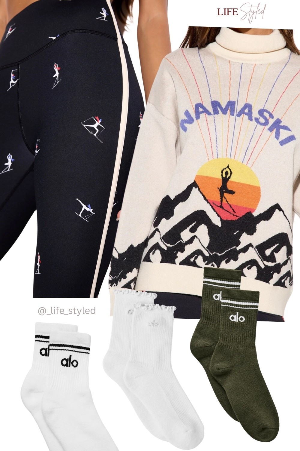 Après-ski energy ❄️ Off-duty layers that feel as good as they look. The details... 🥹

#LTKU #LTKOver40 #LTKootd