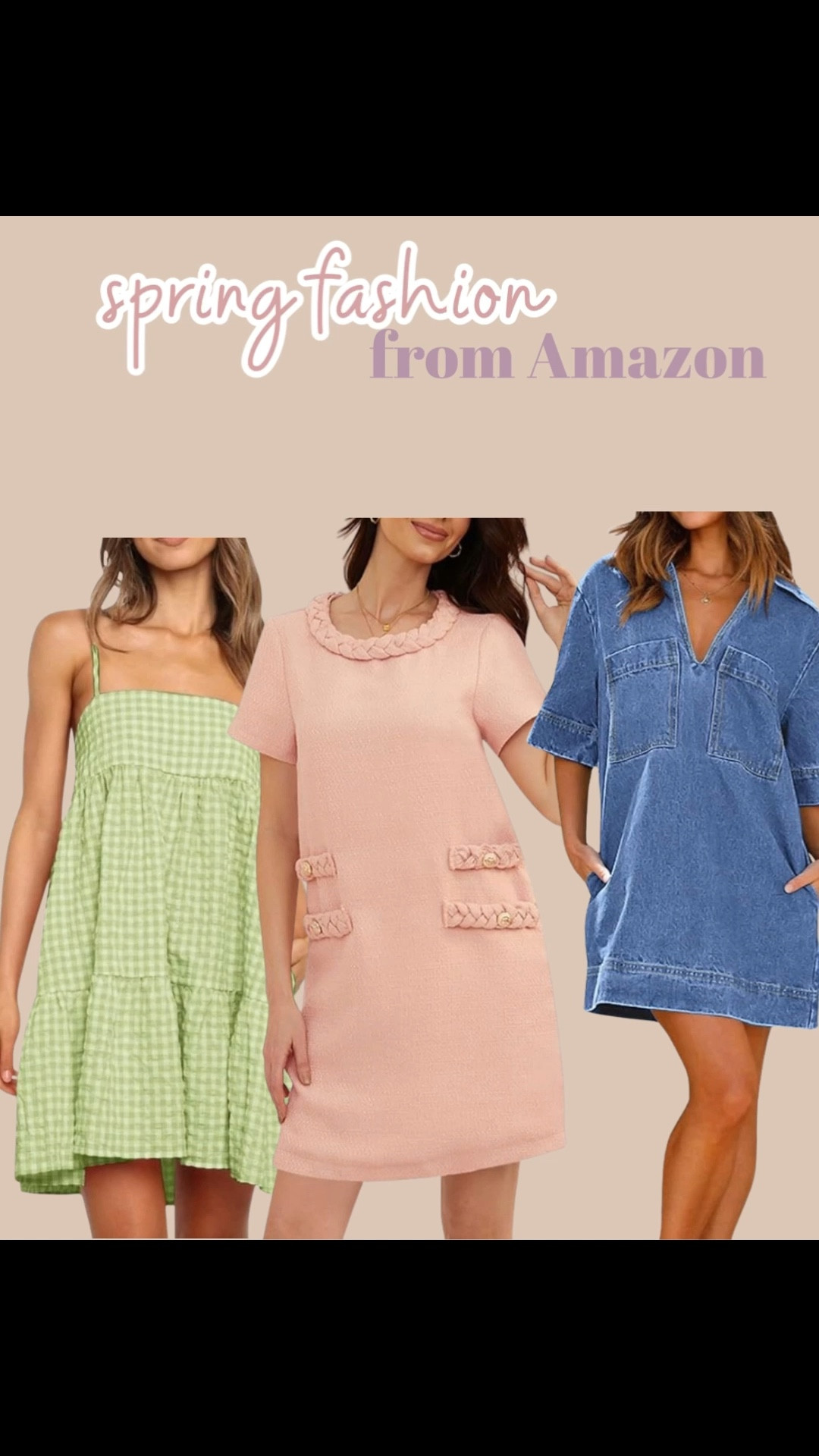 Spring fashion outfit from Amazon 

Amazon outfit idea, Amazon finds, Amazon fashion, Spring outfit from amazon, Travel outfit 
Errands outfit
Casual style, running, gym, errands outift, airport outfit, athletic wear, lounge wear, sneakers, gen x outfit, flowy shorts, white sneakers biker shorts, resort wear, jeans, sandals, gold earrings, ootd, outfit inspo, outfit ideas

#LTKSeasonal #LTKWorkwear #LTKSaleAlert