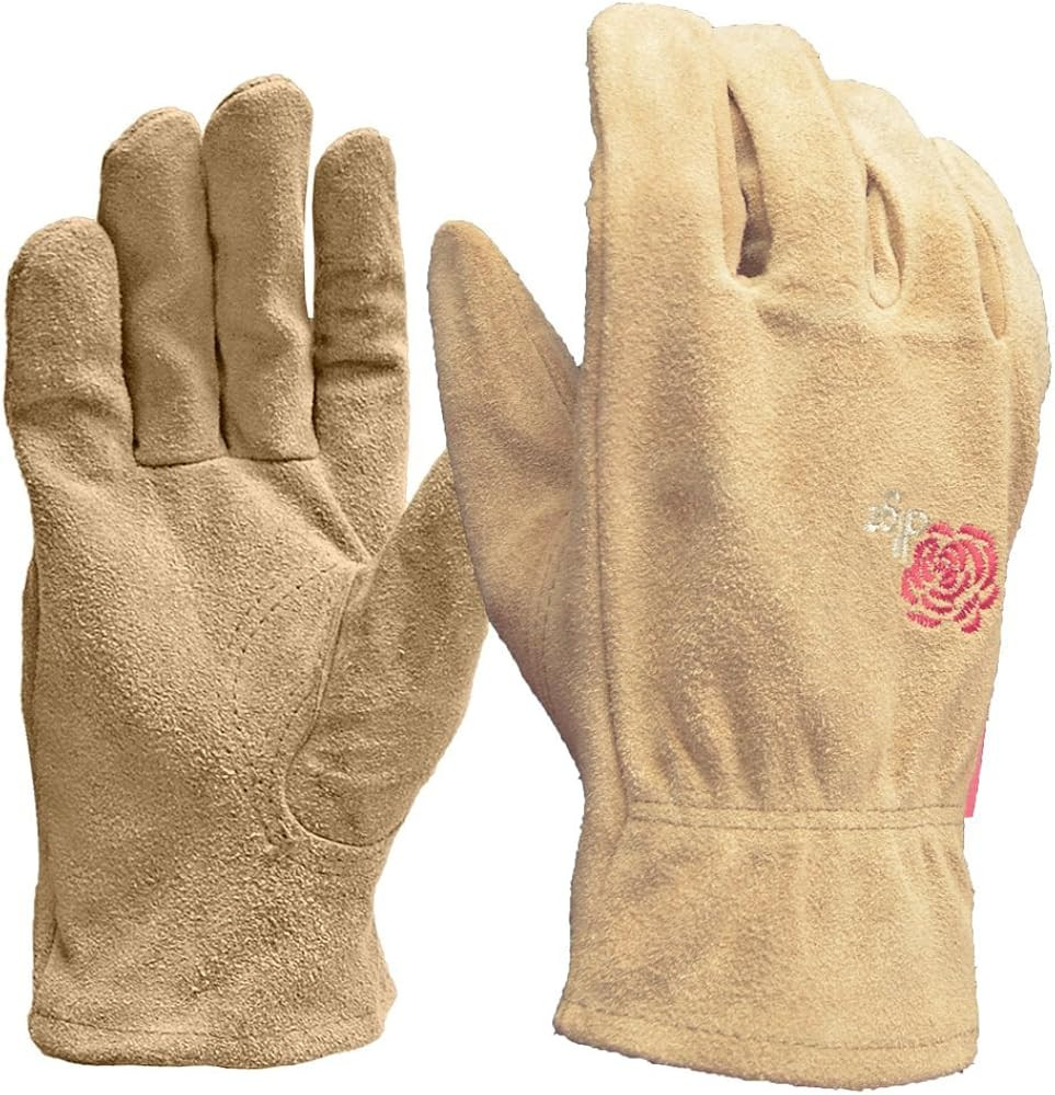 Digz Women's Full Suede Leather Garden Gloves | Amazon (US)