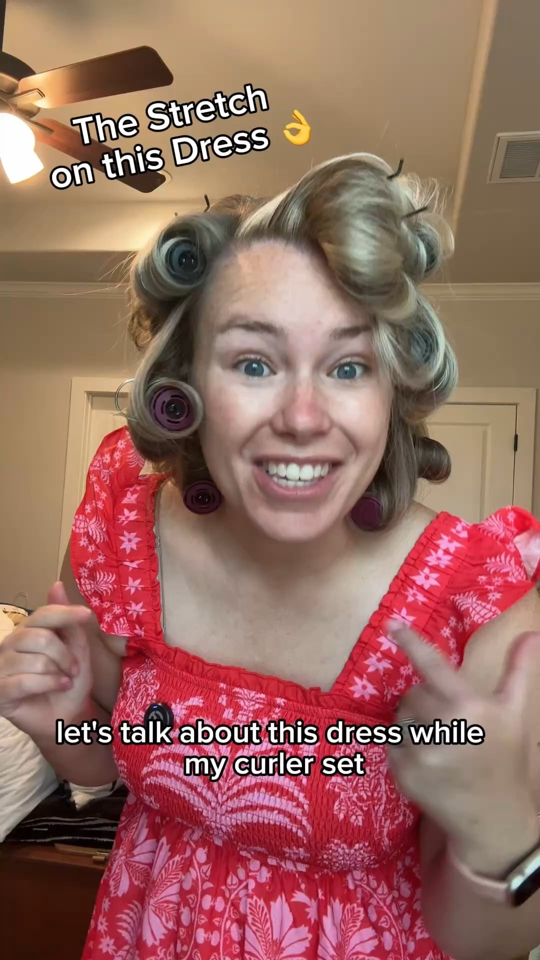 Wearing a size medium.

Loving the stretch, butterfly sleeves, color, material, and length! 

Get all the details and stats in the video! 

#LTKMidsize #LTKgrwm #LTKmomlife