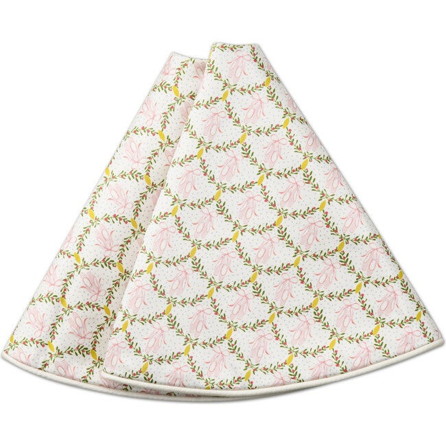 Fig & Dove x Paprika Home Ballet Slippers Tree Skirt | Maisonette