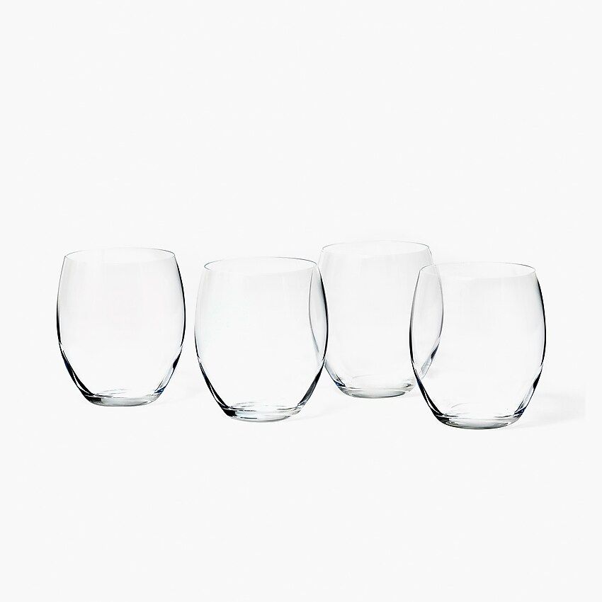 SNOWE™ stemless wine glass set | J.Crew US