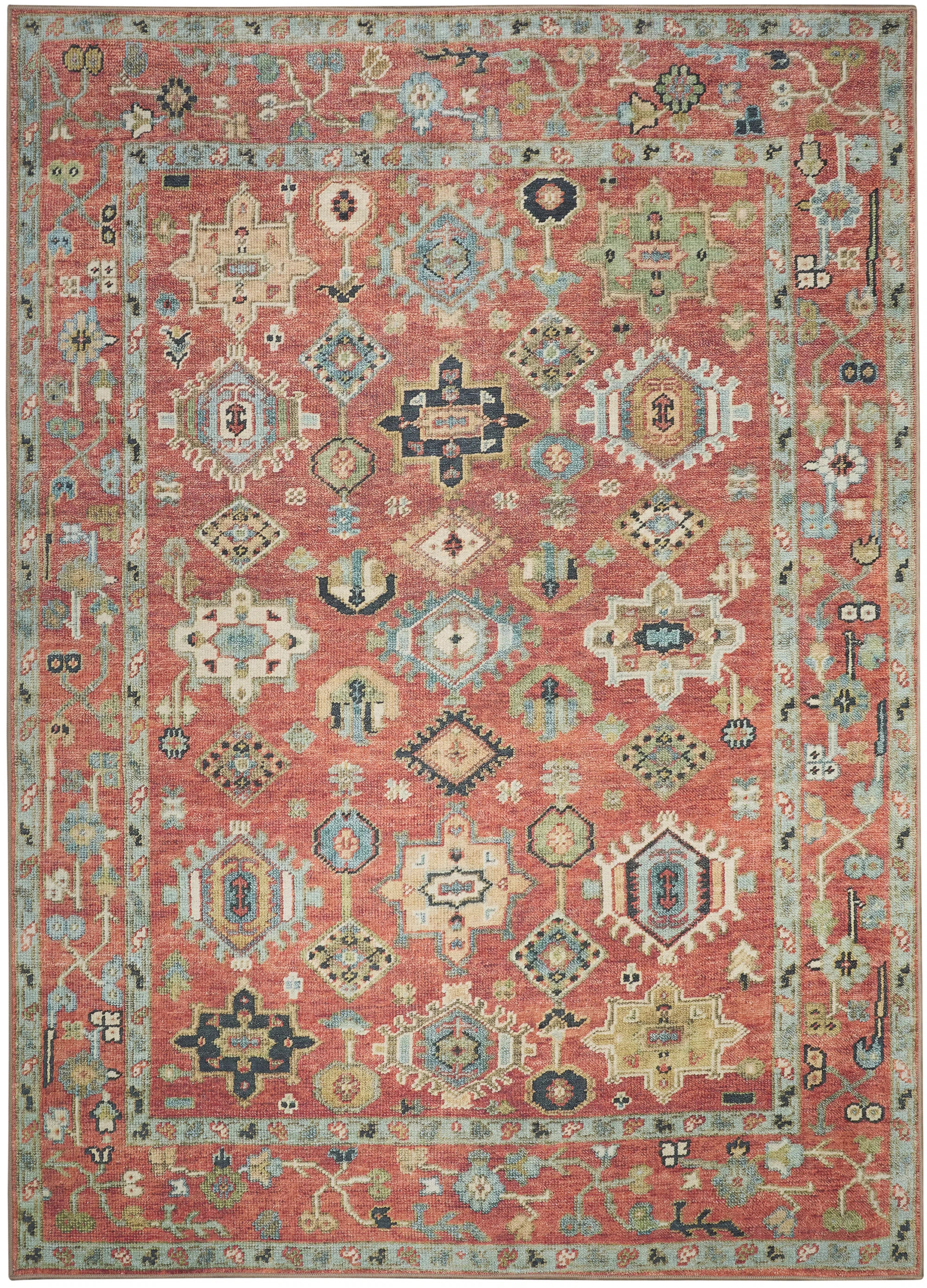 Heriberto Machine Washable Vintage Area Rug | Wayfair North America