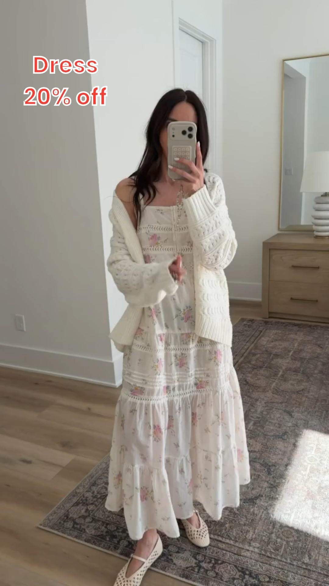 This beautiful dress is on sale, 20% off. Floral dress, feminine style, target deals, target dress, annabrstyle

#LTKSaleAlert #LTKOver40