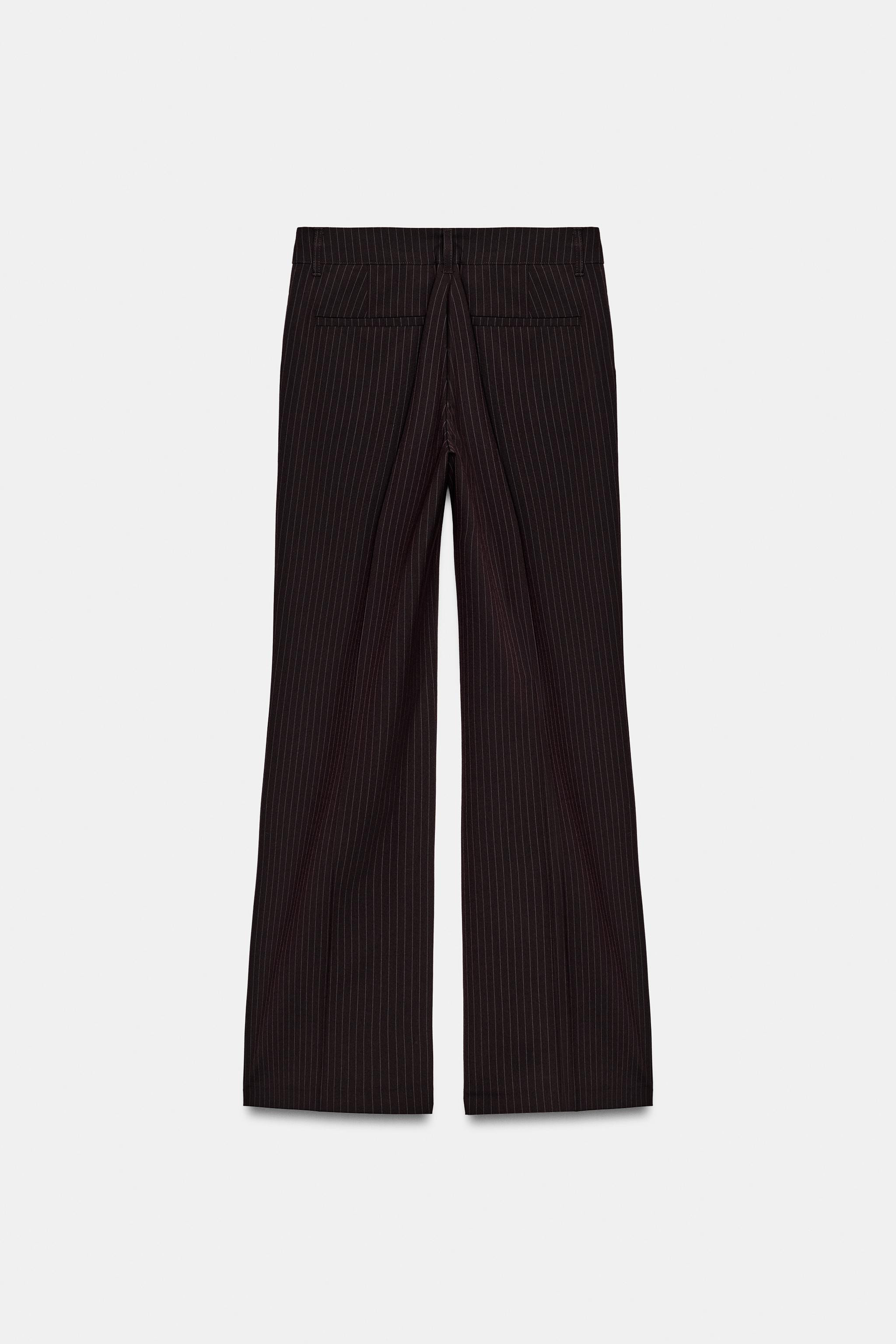 LOW-RISE STRAIGHT LEG PANTS | Zara US