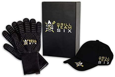 BBQ Gloves for Grilling by GRILL TEAM SIX - Extreme Heat Gloves Resistant 932°F - Perfect for Ov... | Amazon (US)