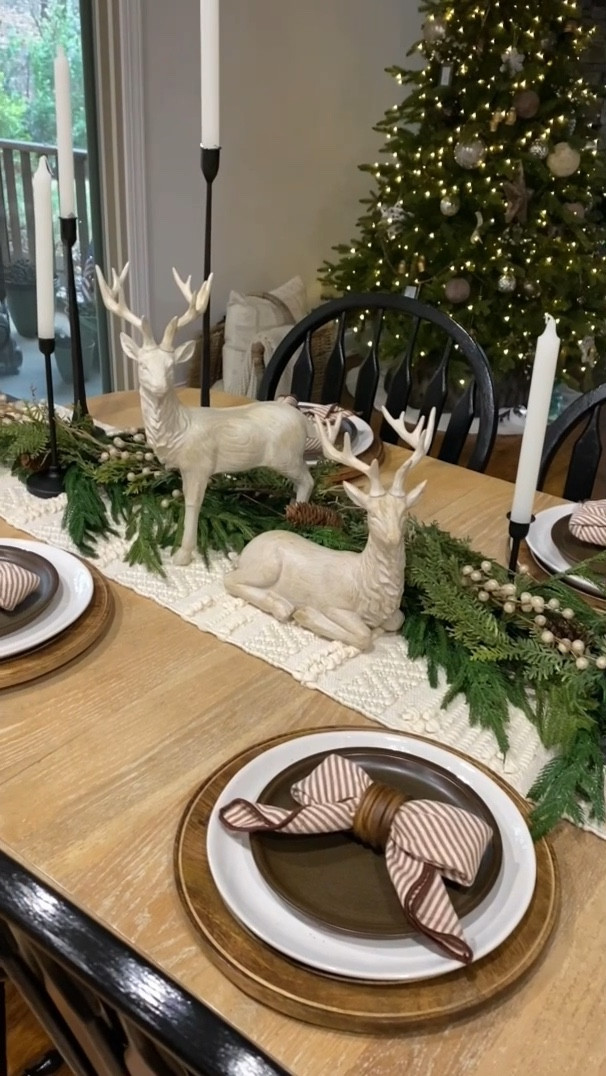 Christmas tablescape

#LTKhome #LTKHoliday #LTKSeasonal