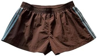 BEAUDRM Women's Summer Striped Shorts Basketball Boxer Track Shorts Y2k Casual Lounge Short | Amazon (US)