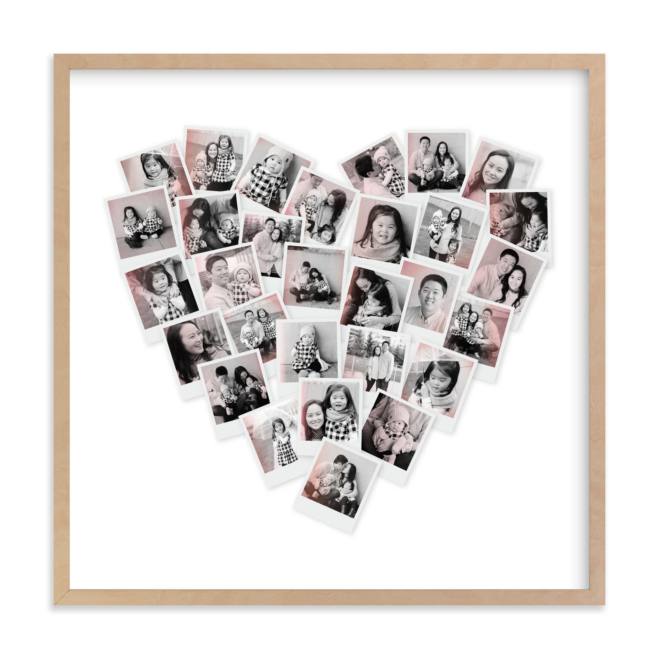 "Filter Heart Snapshot Mix® Photo Art" - Custom Photo Art Print by Minted. | Minted