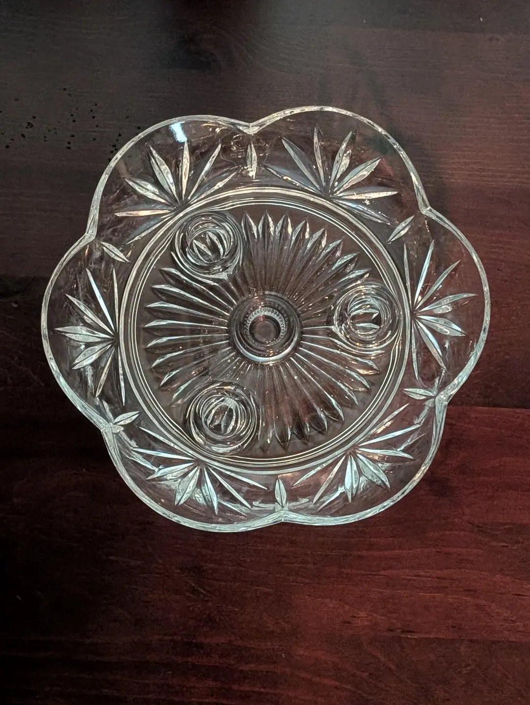 Princess House Lead Crystal Candle Bowl: Mid-century Centerpiece - Etsy | Etsy (US)