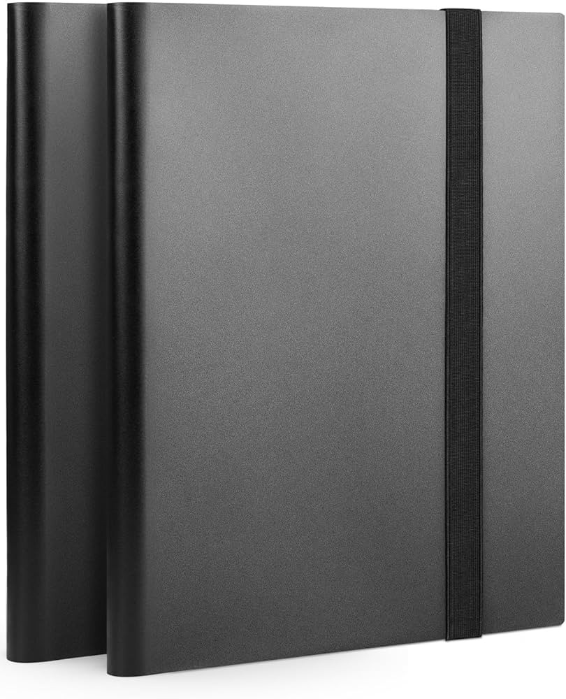Lzerking Card Binder, 2 Pack 9 Pockets with 40 Sheets 720 Side Loading Trading Card Binder Card C... | Amazon (US)