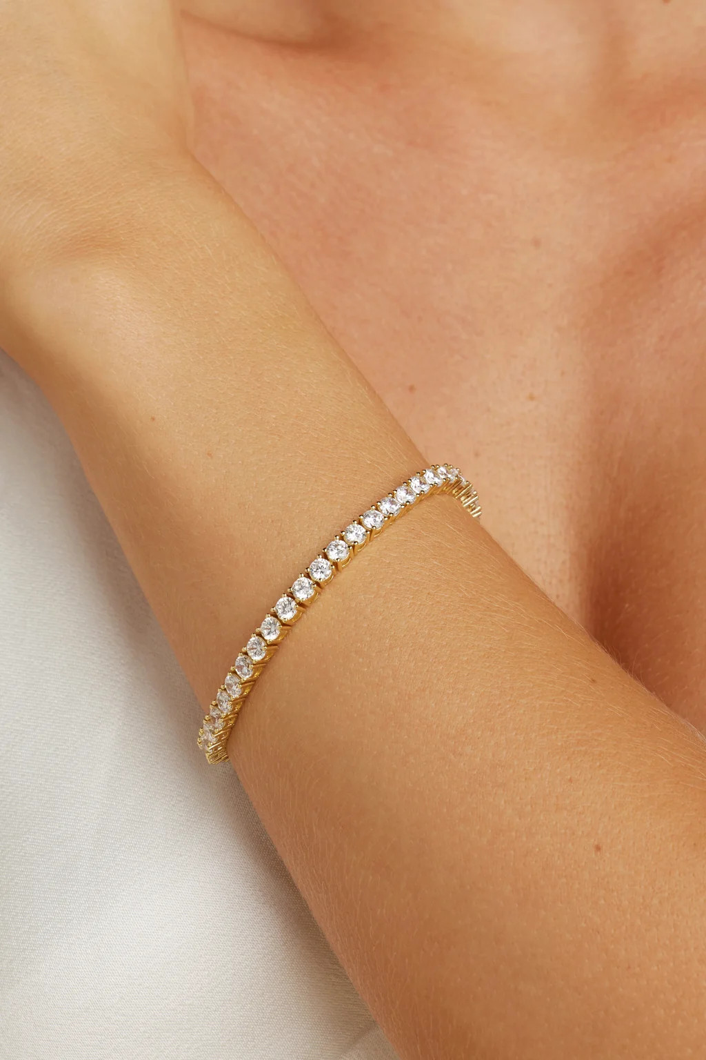 Zoe Tennis Bracelet | Untamed Petals