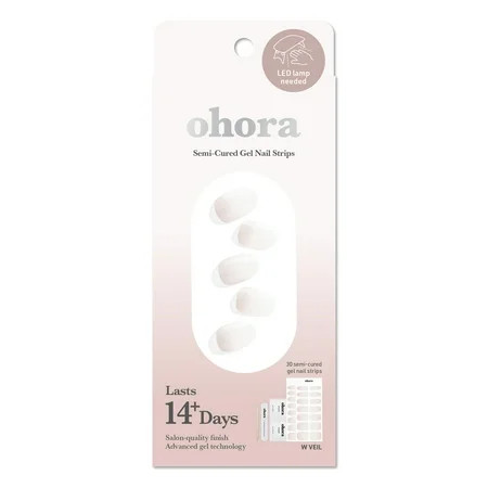 Ohora Design Semi-Cured Gel Nail Veil | Walmart (US)