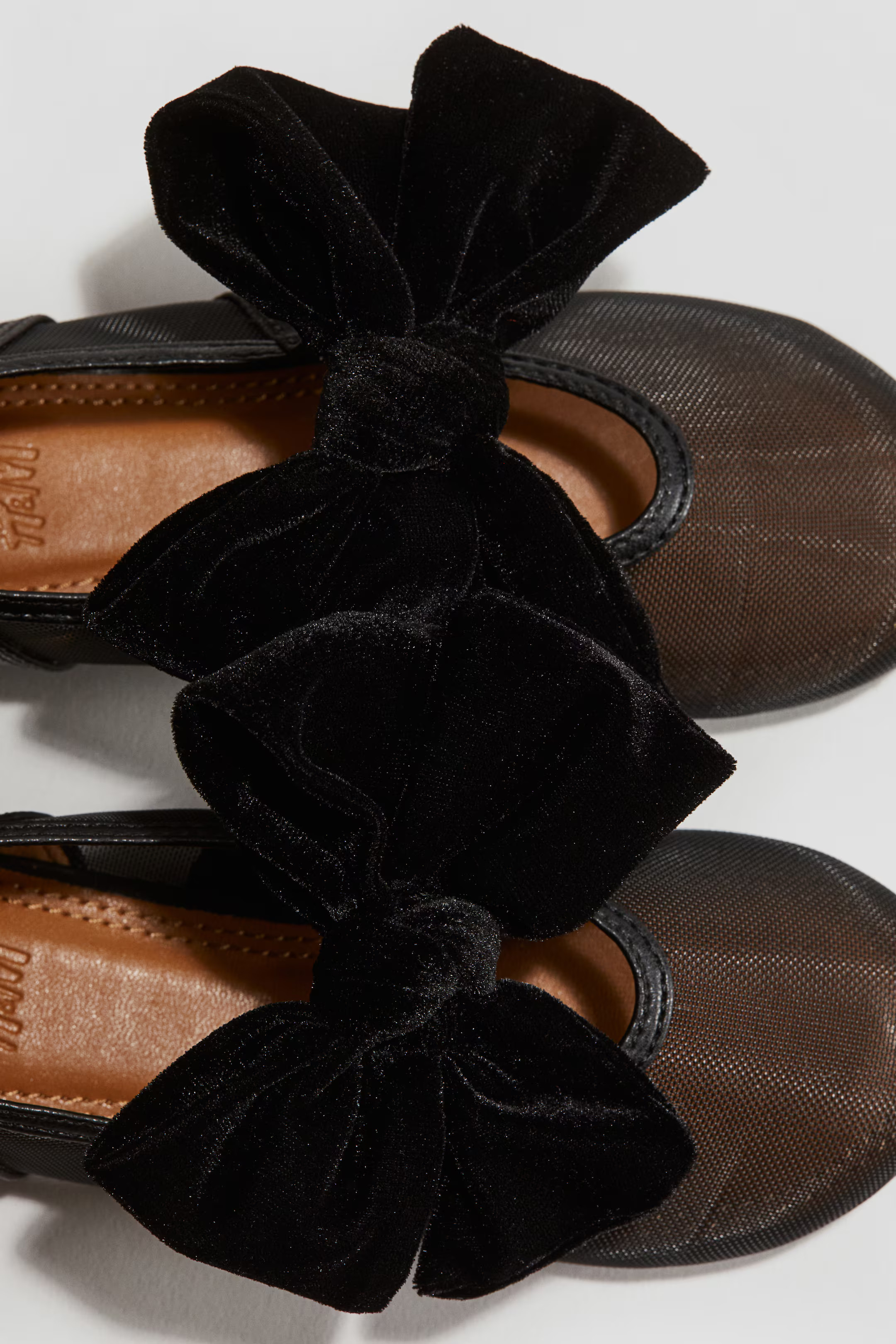Bow-Detail Ballet Flats - Black - Kids | H&M US | H&M (US + CA)
