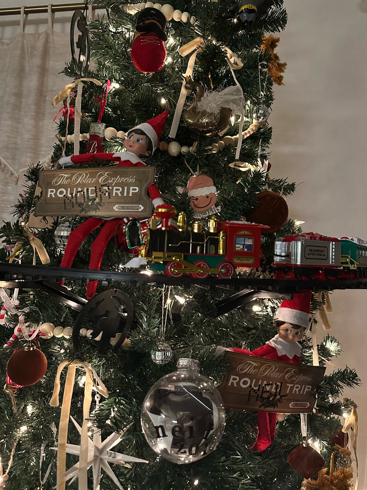 Magical Christmas tree train 🚂 set for my babies  

#LTKHoliday #LTKSaleAlert #LTKFindsUnder50
