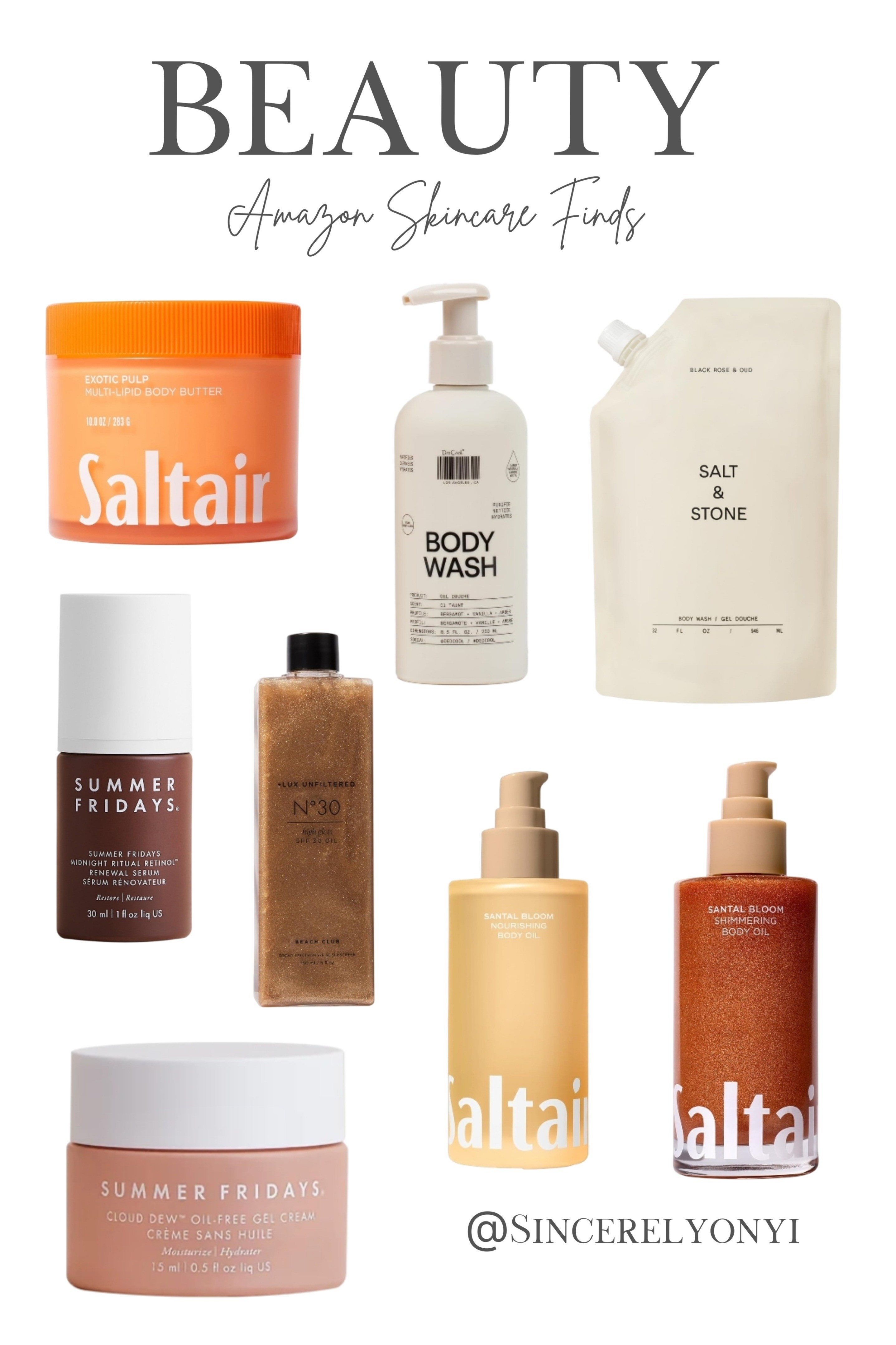 My latest obsession: these amazing skincare finds from Amazon! Seriously upgraded my routine for less. Tap to shop the glow-getters! #AmazonSkincare #BeautyFinds #SkincareRoutine #AffordableBeauty #GlowUp #LTKBeauty

#LTKActive #LTKU #LTKBeauty